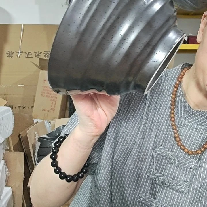 泗水砭石文化馆老虎石斗笠碗