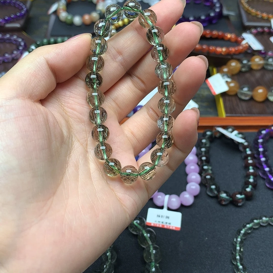檬***奇未镶嵌水晶手链手链