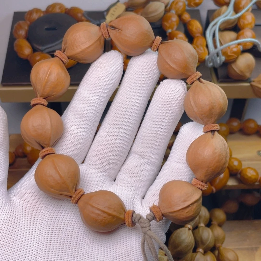 手串/手链橄榄核2328梅林油核 微花