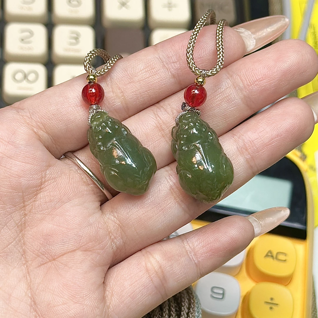 【CH】和田玉貔貅吊坠（多样性发其一）