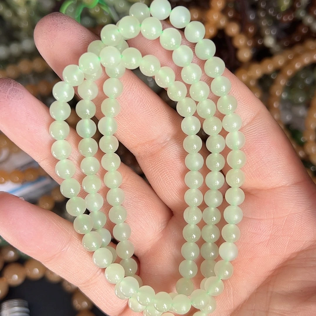 和田玉手链未镶嵌