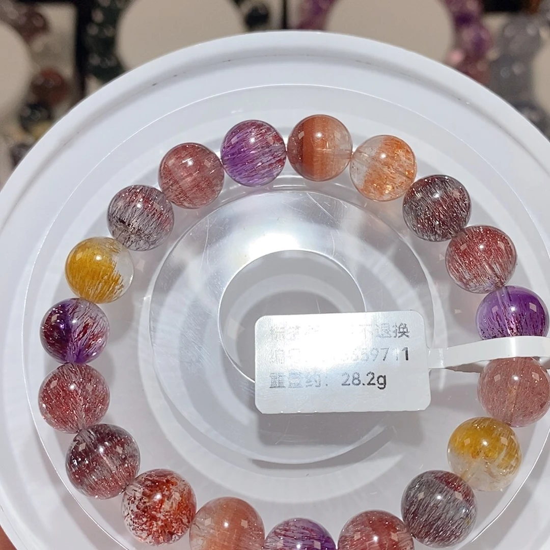 水晶手链未镶嵌安*歌J糖果超七手链