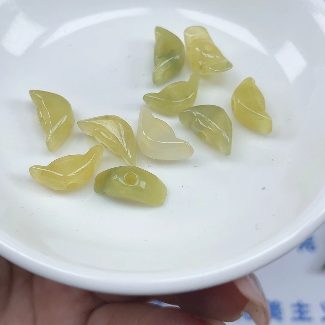 翡翠散珠翡翠元宝10颗