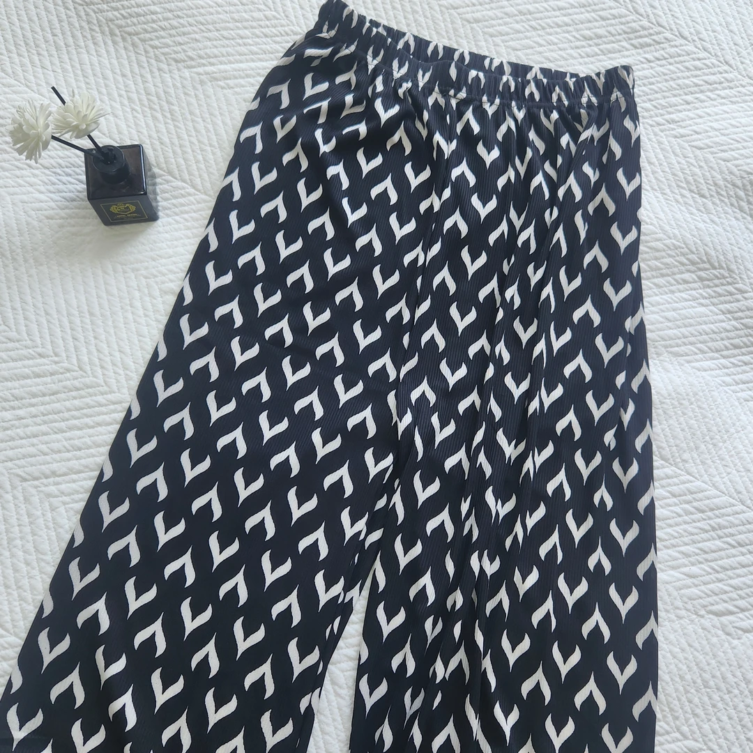 慧安妮塔小个子大码冰丝女裤春夏季薄款凉凉裤显瘦垂感拖地休闲裤