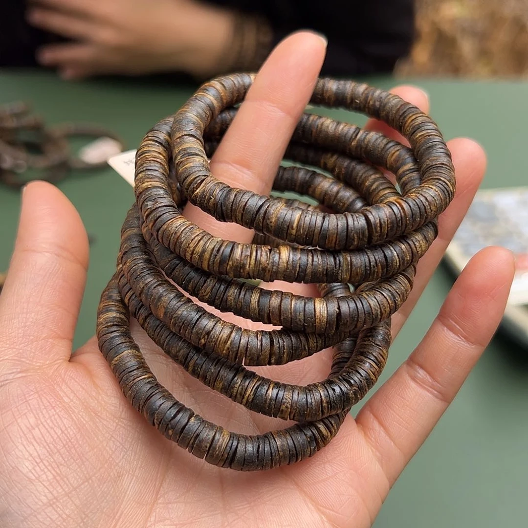 沉香手串虫漏沉水6克卡0.7多样性发一条