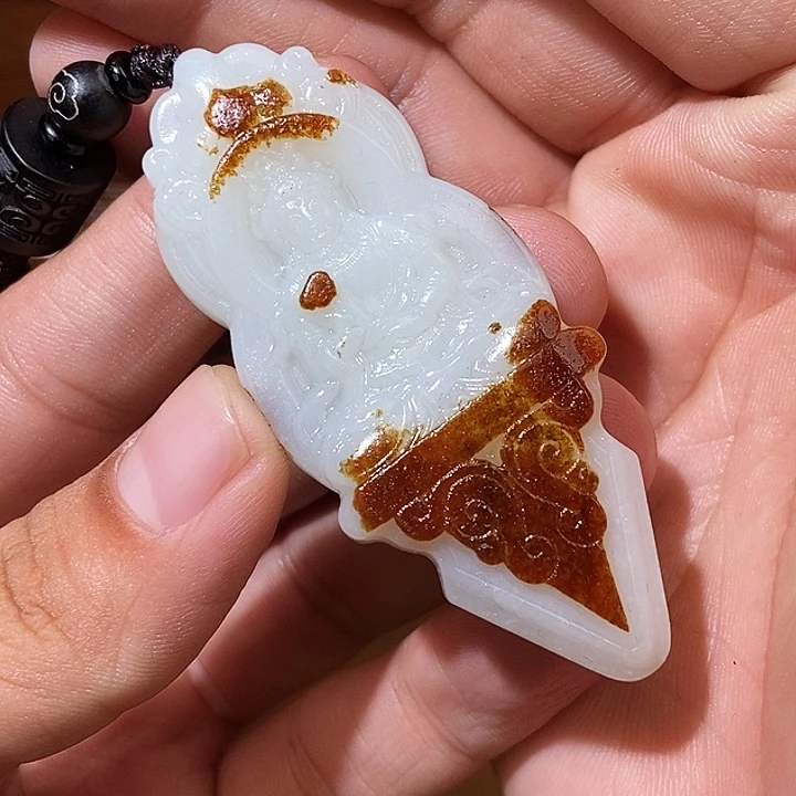 和田玉未镶嵌颈饰HX