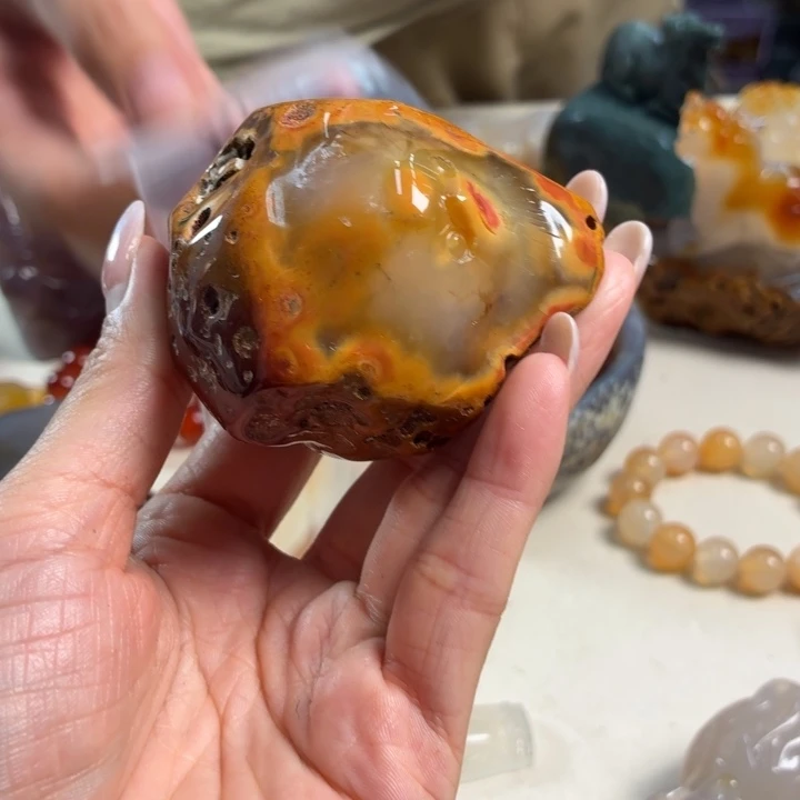 玛瑙/玉髓未镶嵌吊坠(不含链)