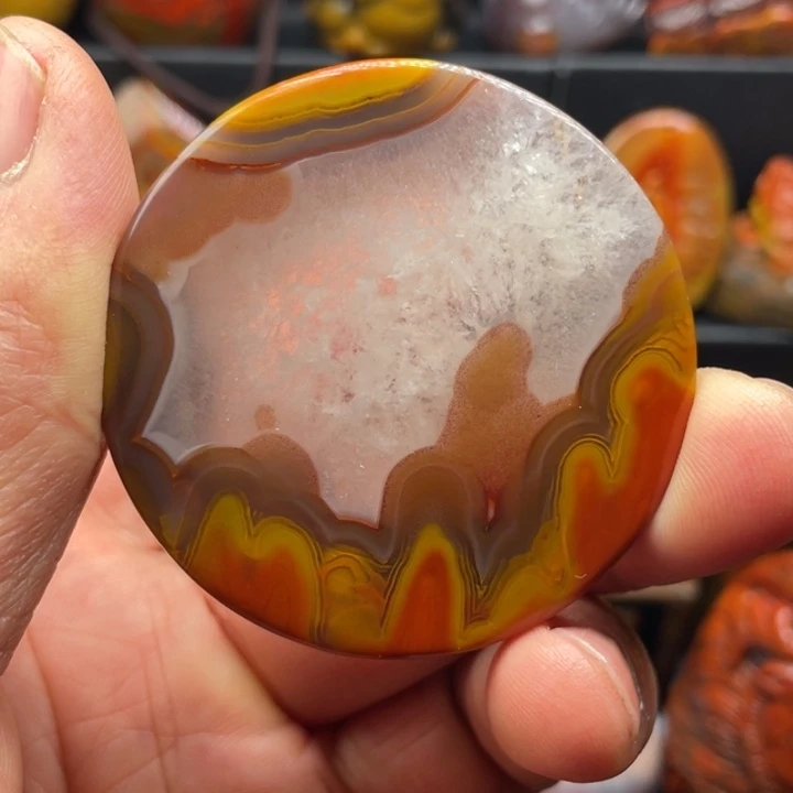 玛瑙/玉髓未镶嵌颈饰