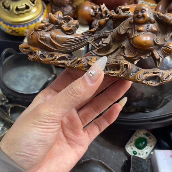 小***吉端景台紫檀木类木