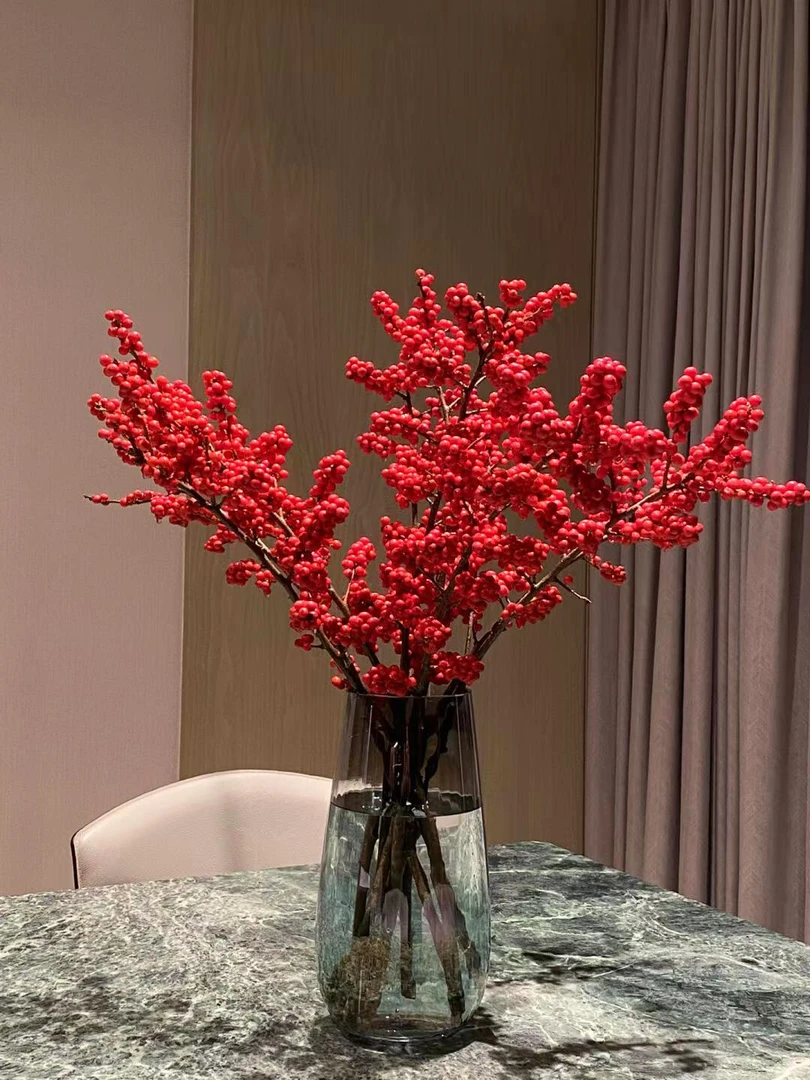 【SSS级50CM北美冬青切枝】 云南鲜花基地现采现发   年宵花材(F5)