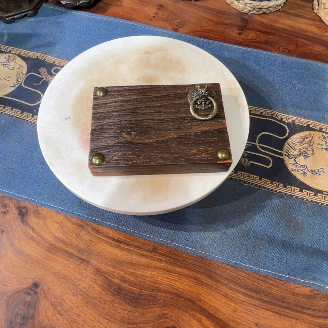 落***陈榆木老榆木茶杯垫