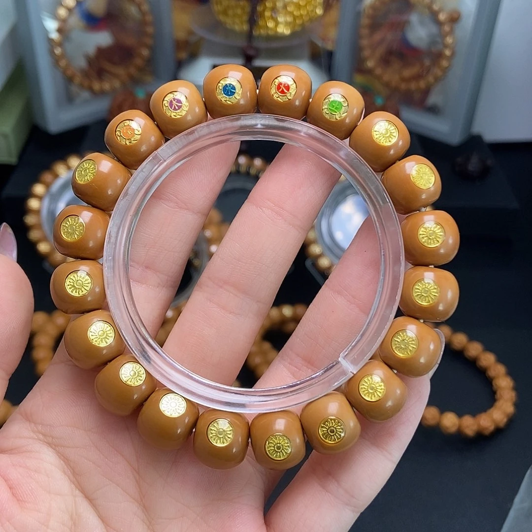 手串猴头核桃满标毕业龙岩老型桶珠12.3mm闪购7