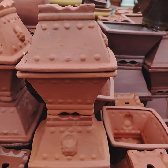 四方斗高11口径18素4个瑕