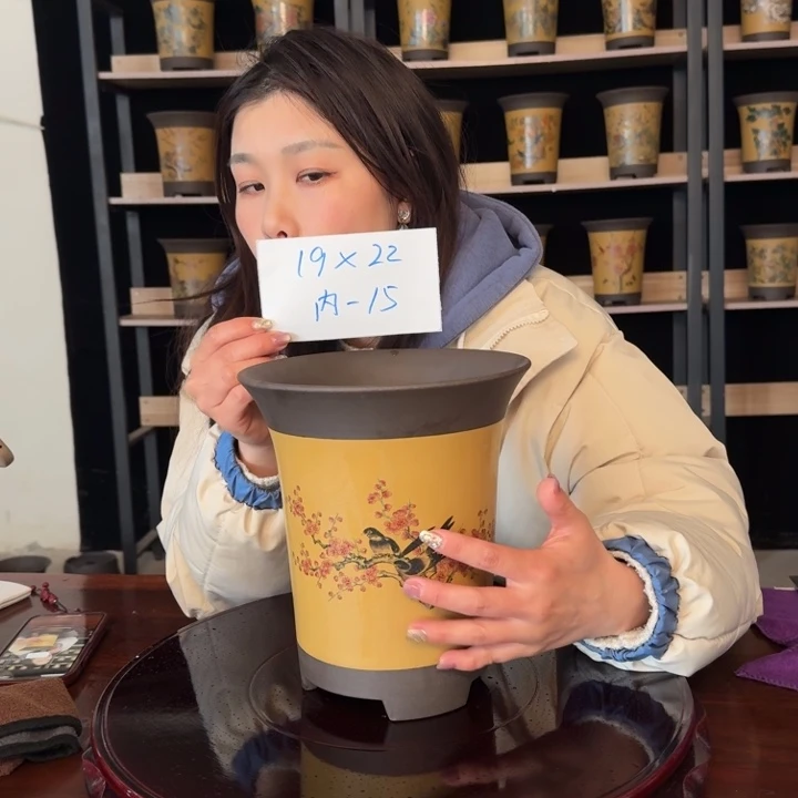 紫砂花盆紫砂花盆精品花盆