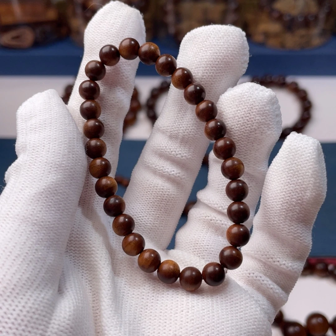 檀香木手串/手链印度老山檀香焦糖香0.6