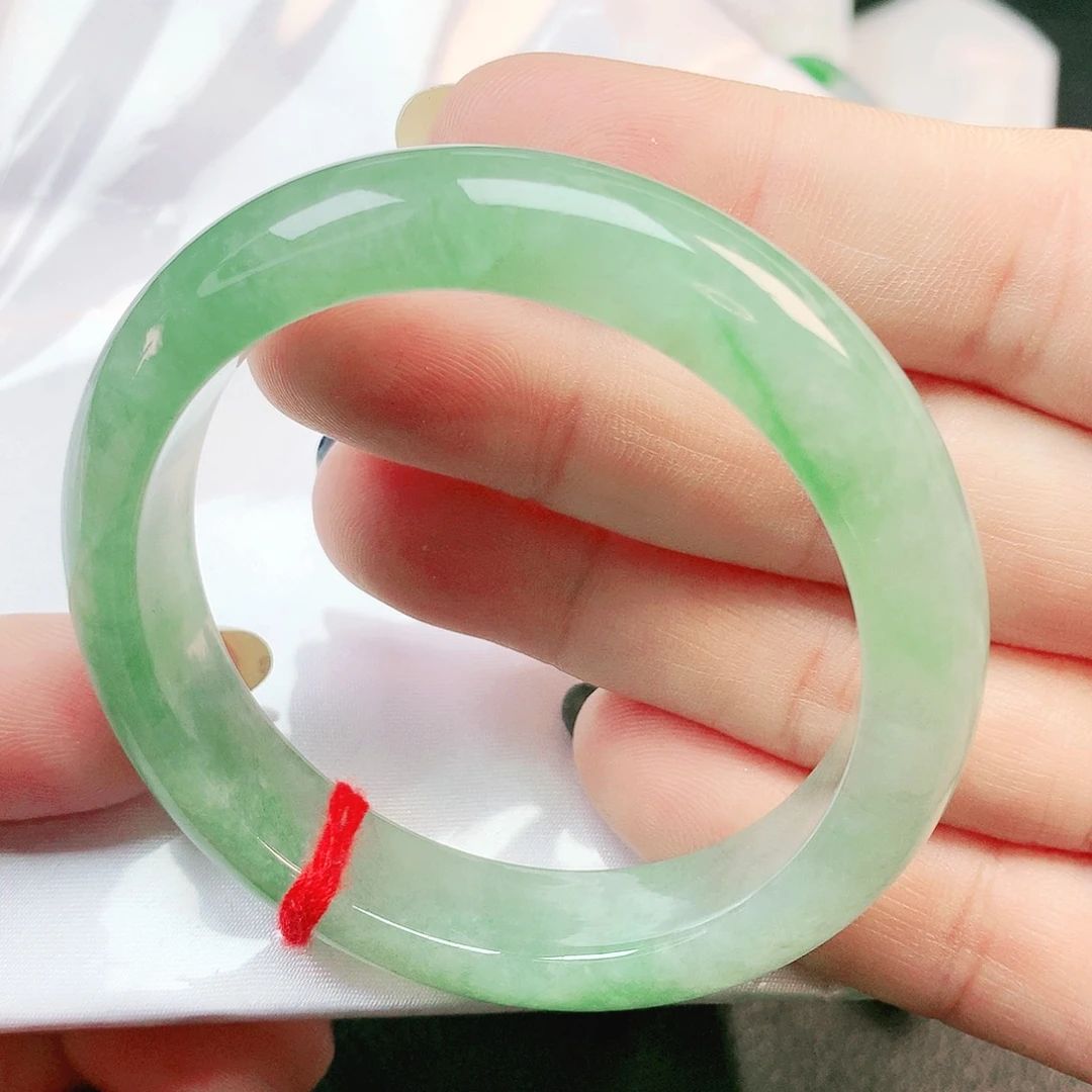 未镶嵌手镯翡翠正圈0026