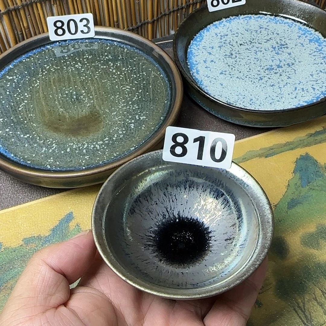 茶盏建盏杯主人杯龙窑柴烧