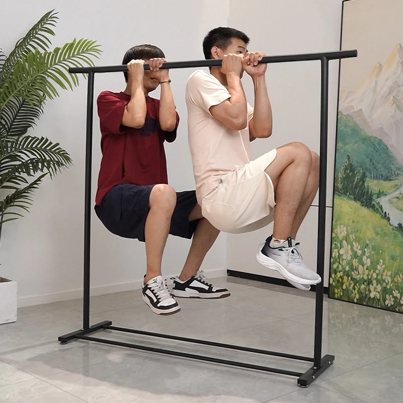 菲尼奇衣帽架落地卧室挂衣架家用挂衣杆衣服收纳架阳台简易晒衣架