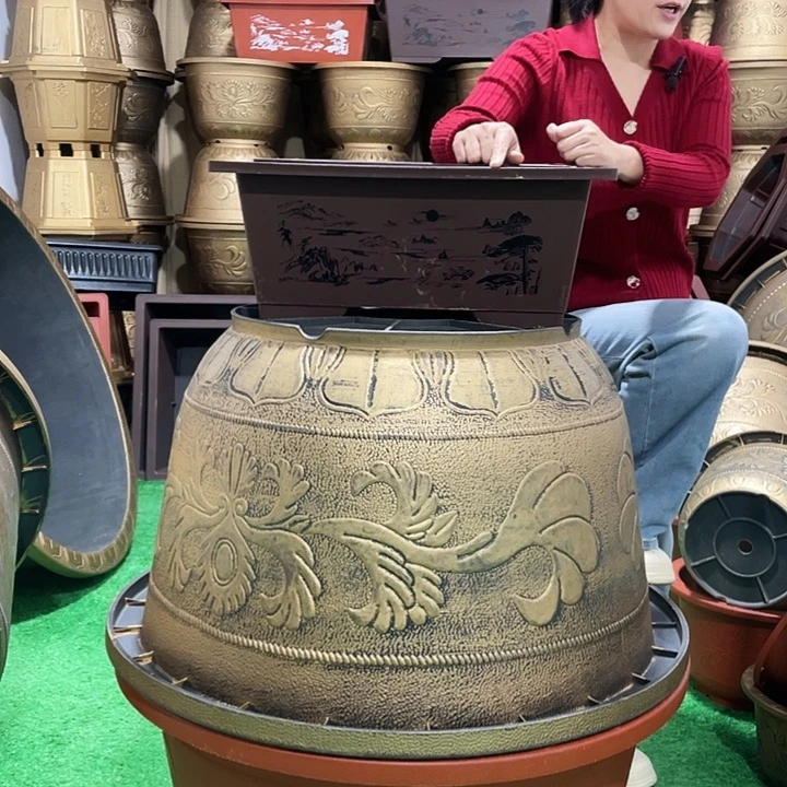 圆盆古铜八零一个