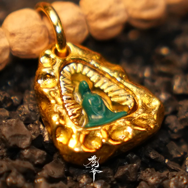 君大爷爱文玩君大爷爱文玩文玩配饰配件无相佛侧挂