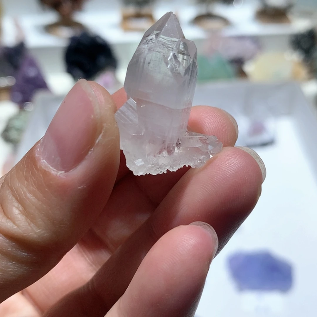 水晶摆件未镶嵌钢****