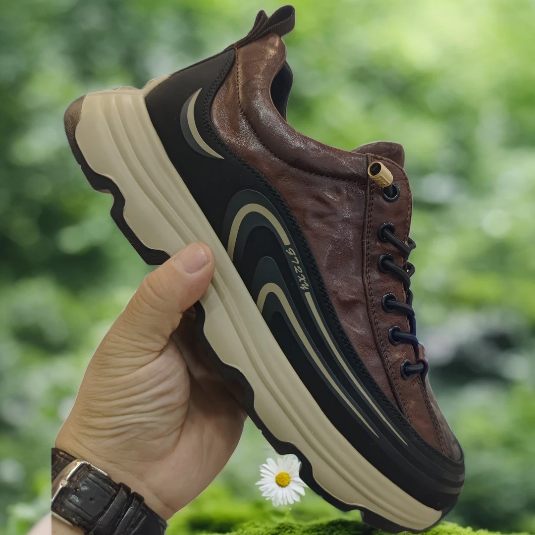 Kdyd58125-9高端男士真皮休闲鞋，鞋子轻款式好，按皮鞋尺码购买