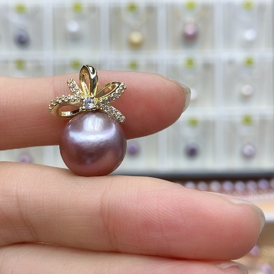 淡水珍珠颈饰合金