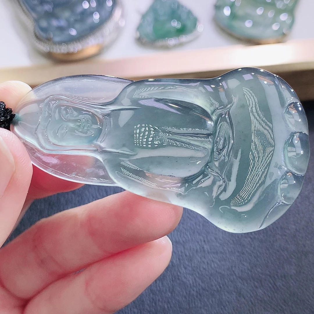 翡翠未镶嵌挂件翡翠