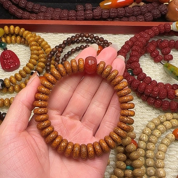 星月菩提手串星月菩提