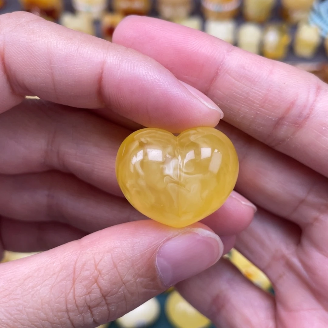 裸石琥珀未镶嵌蜜蜡