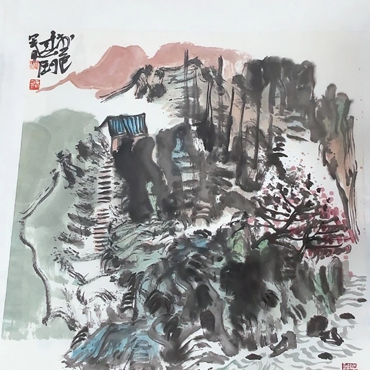 国画崔春刚国画作品