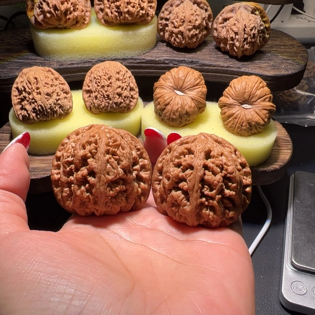 旧***梦文玩核桃吊坠大粗筋44.5