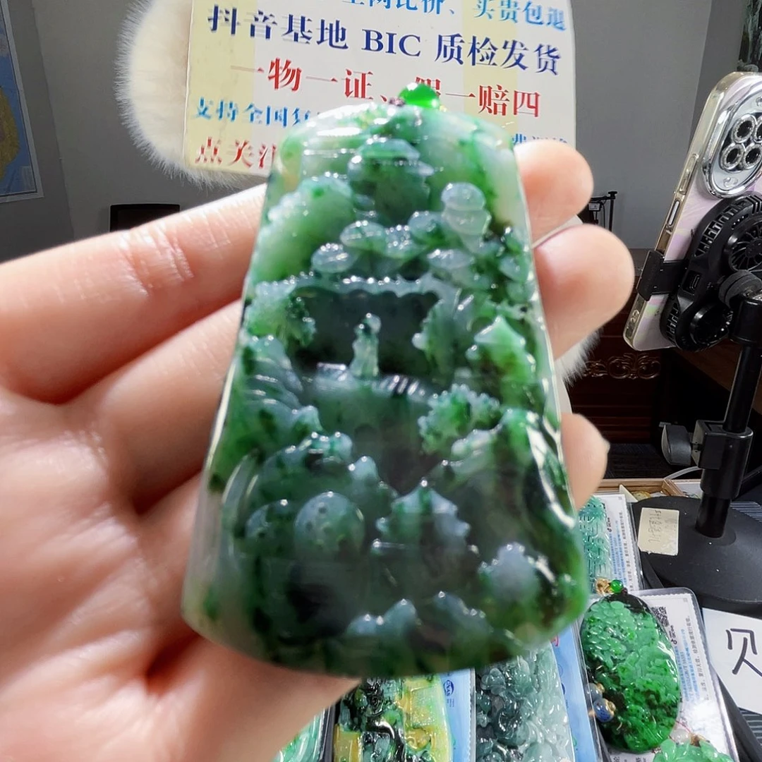 颈饰未镶嵌翡翠翡翠