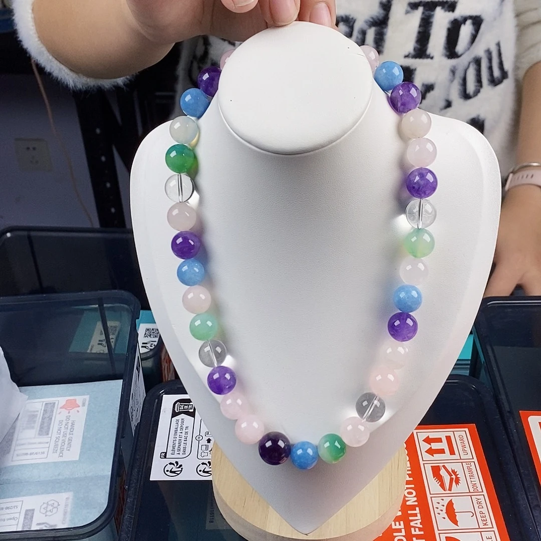 水晶银S925镶嵌手链