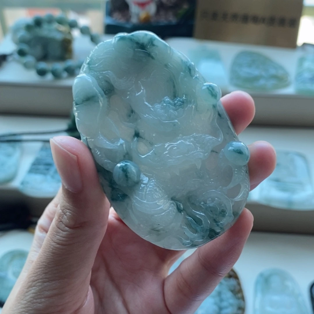 【闪购商品】颈饰未镶嵌翡翠天然缅甸A货翡翠