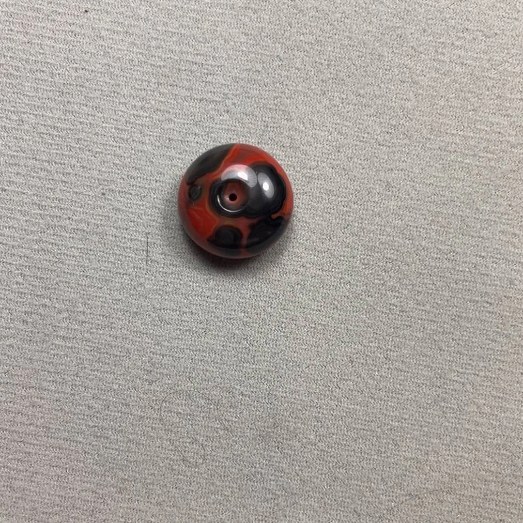 游***鱼南红玛瑙未镶嵌手串