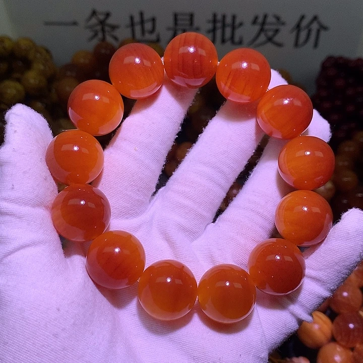 松木（琥珀木）手串/手链1.8 包浆高货