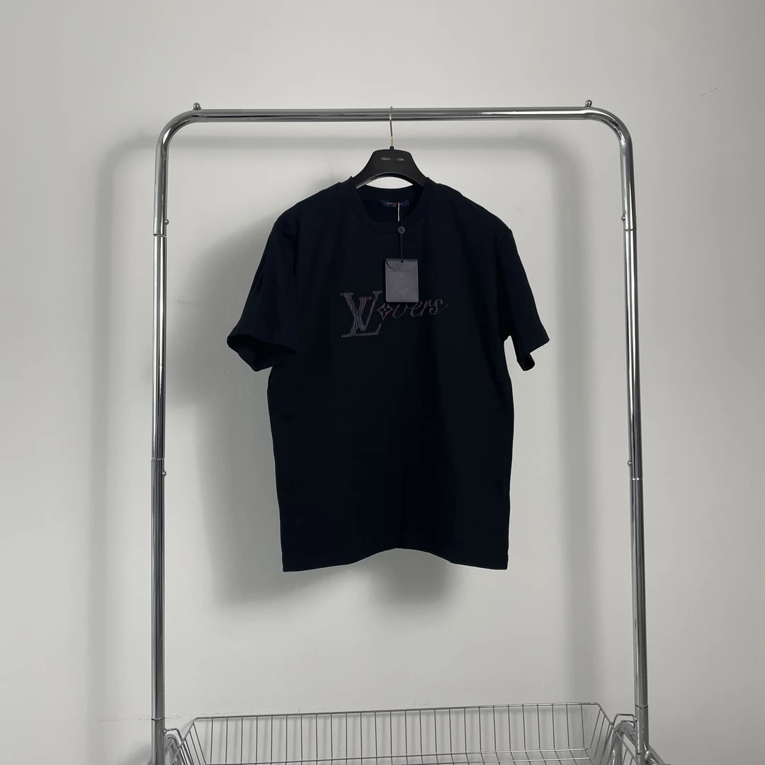 未使用 LouisVuitton/路易威登 25新款logo短袖 yy01045 尺码xl