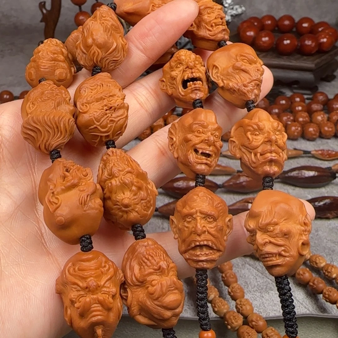 橄榄核手串/手链1.9尺寸百鬼夜行长串