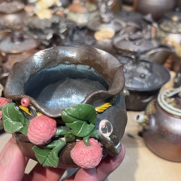 柴烧裸烧茶具福利816瑕