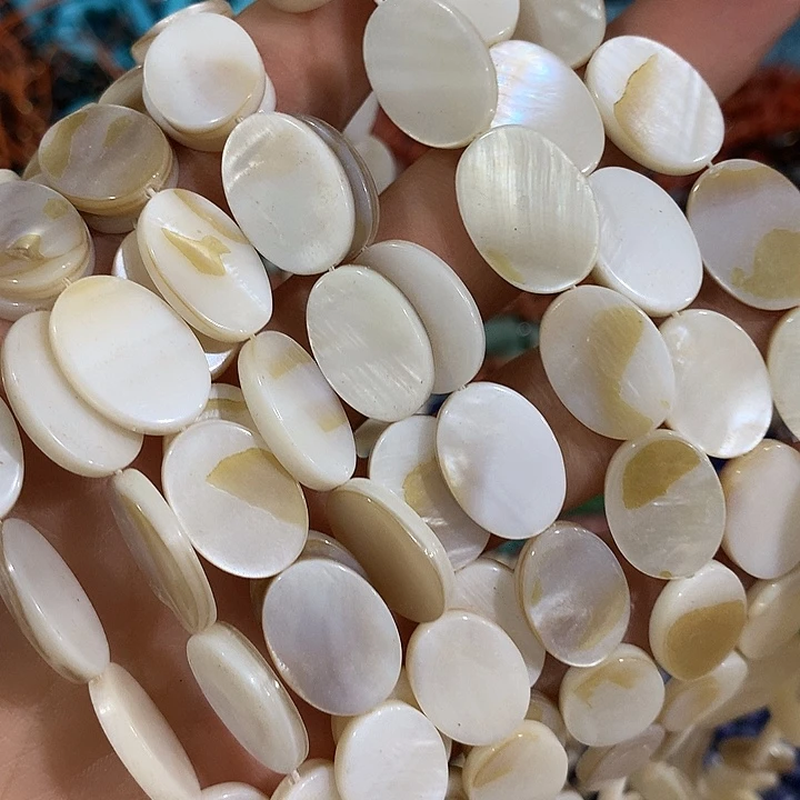 3条天然贝椭圆型13x18