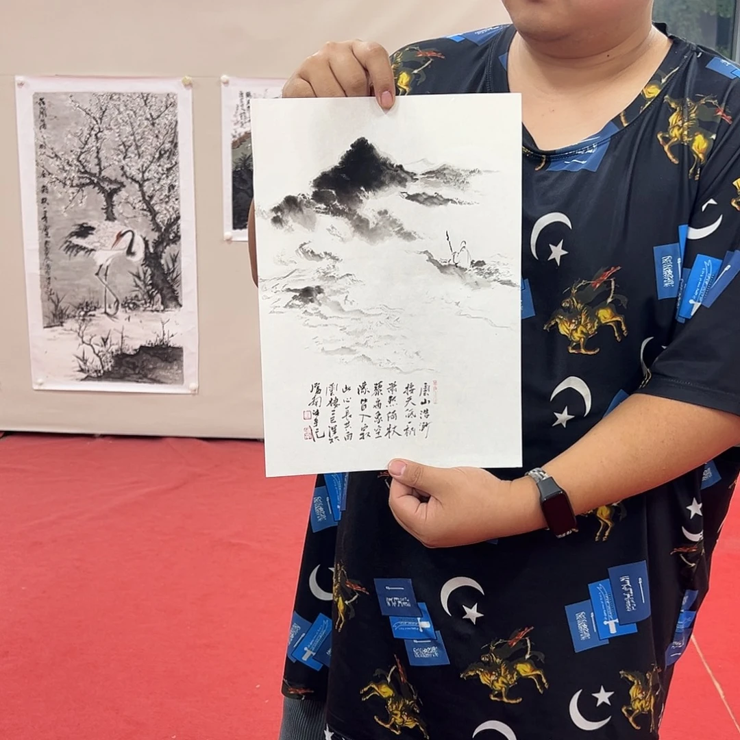 国画老师艺术精品