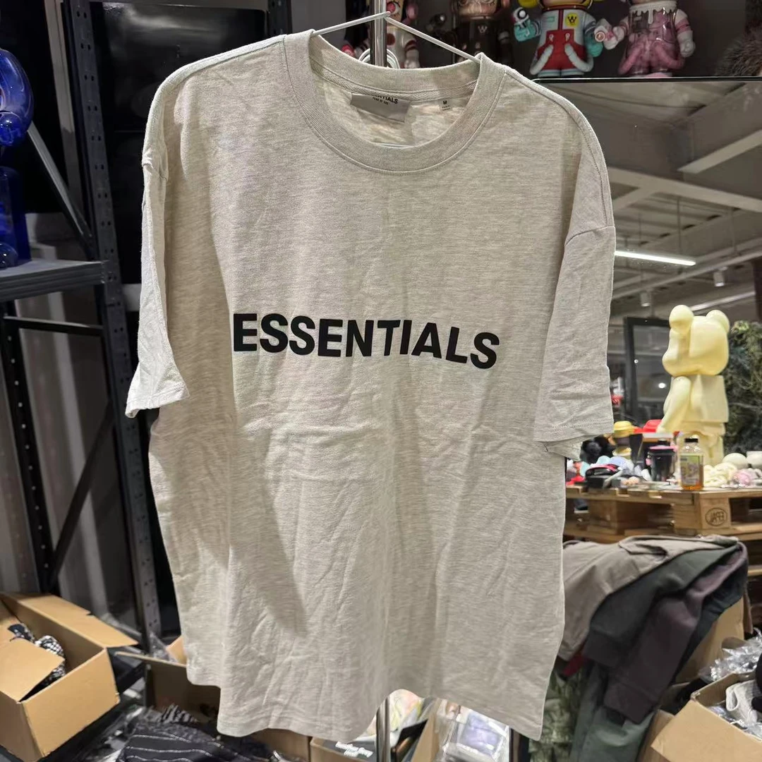 ESS 短袖 燕麦色 潮流服饰 2505240201C