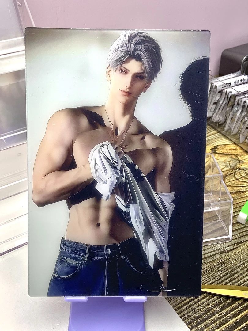 【拆盒】恋与深空同人二创水晶砖12*8*1.5盲盒盲袋（默认代拆）