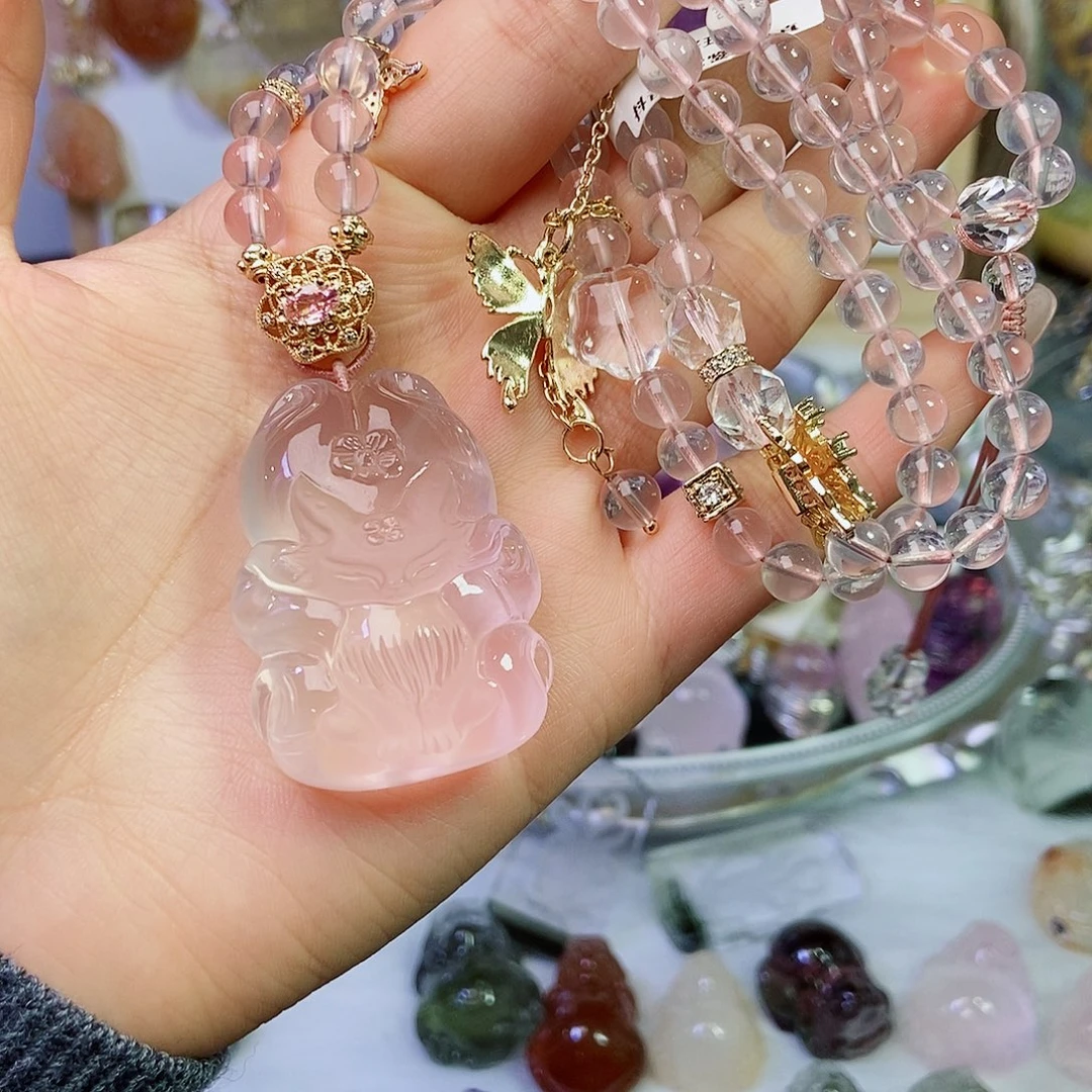 水晶吊坠(赠链)未镶嵌