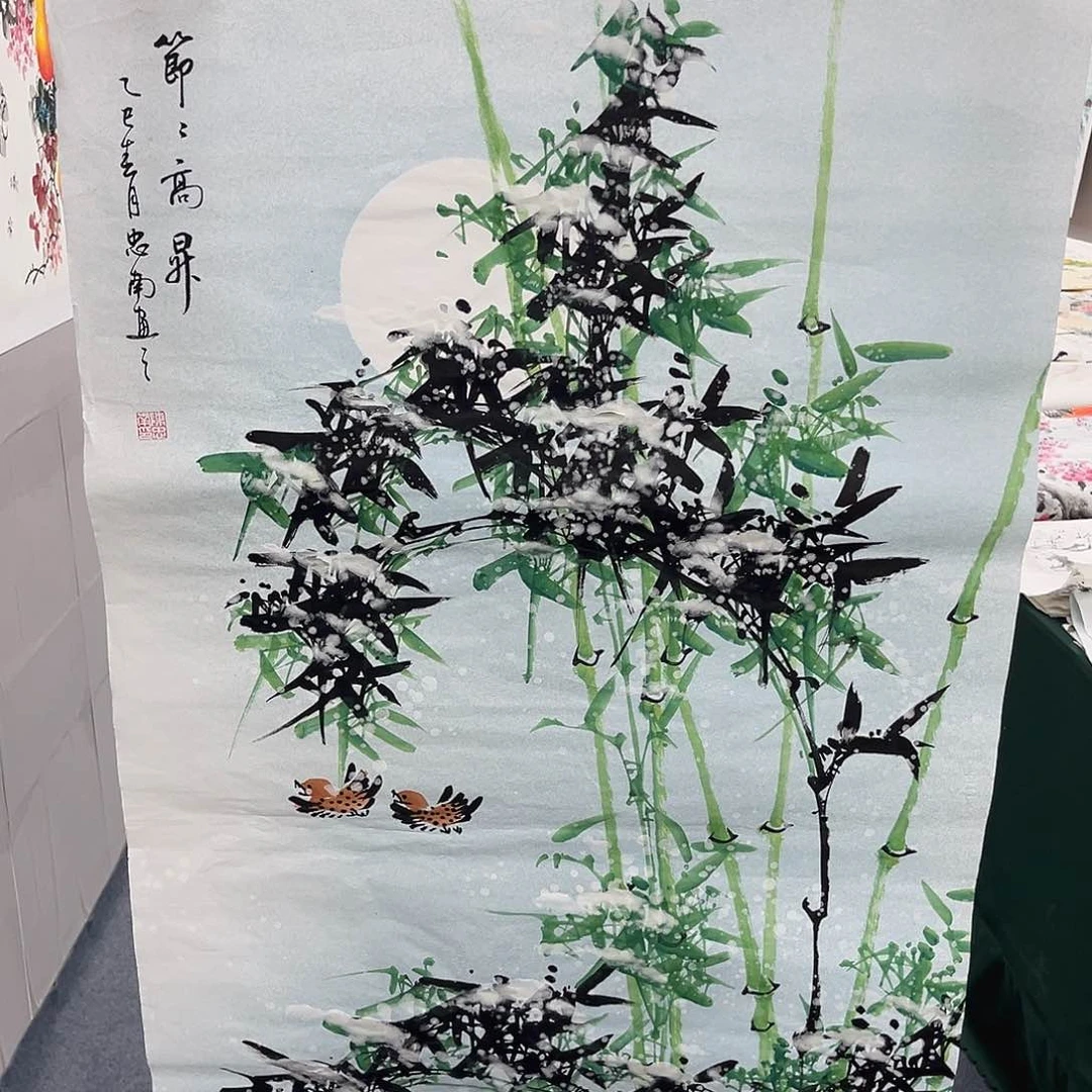 国画宣纸国画纯手绘作品