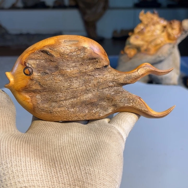 柏木（崖柏）根雕工艺摆件