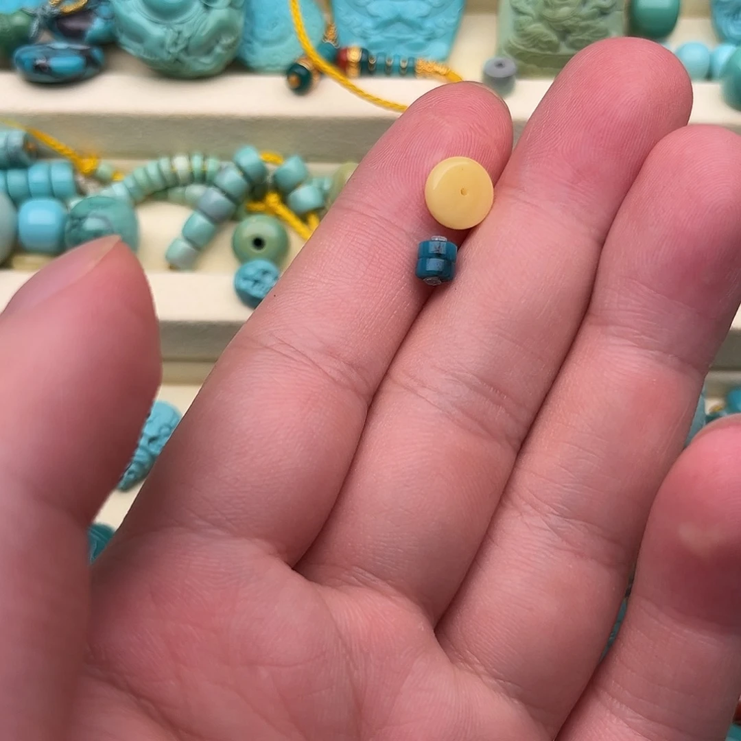 未镶嵌蜜蜡发饰4.5尺寸