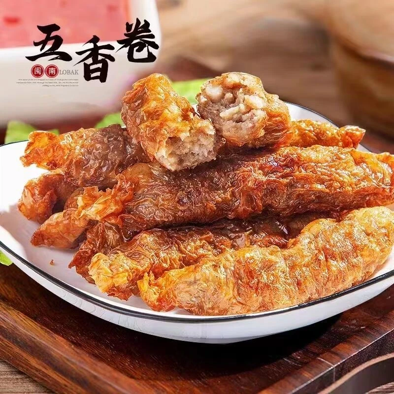 【顺丰冷链到家】闽南漳州手工闽南特产小吃猪肉五香卷