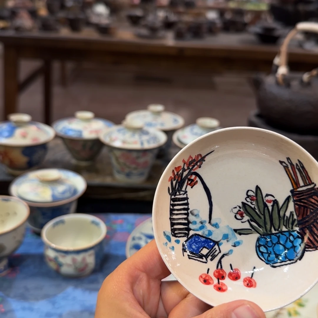 瓷片景德镇手作器皿同款发货